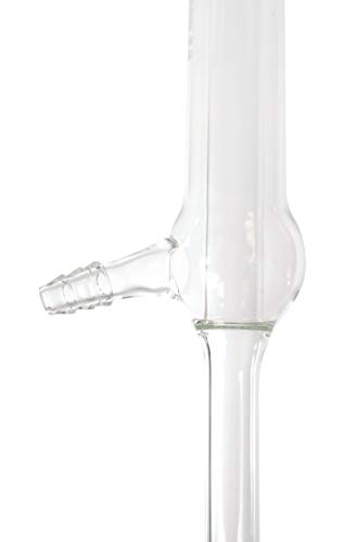 American Educational 7-302-9 Borossilicate Glass Liebig Condenser, Tubo interno reto, comprimento de 200 mm