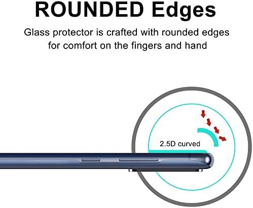 Glass de SERBGW para Samsung Galaxy S20 Fe 5g / Galaxy S20 Fe 5g Protetor de tela de vidro temperado, 0,33 mm, livre