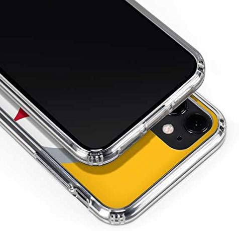 Skinit Clear Phone Case Compatível com o iPhone 11 - NFL Pittsburgh Steelers, oficialmente licenciado, design de logotipo