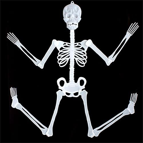 Yiisu #qsuuj5 Halloween Skull Party Decor Decoration Decoração Luminosa Esqueleto Humano Outdoor