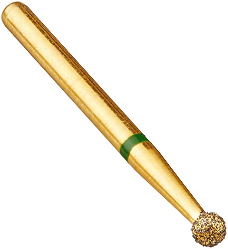 Crosstech G801/018C 24K Gold Burs Burs, redondo