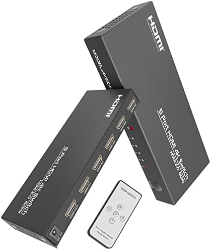 Switch Kago HDMI 4K - Switch HDMI com Switch Remote, HDMI 5 pol.