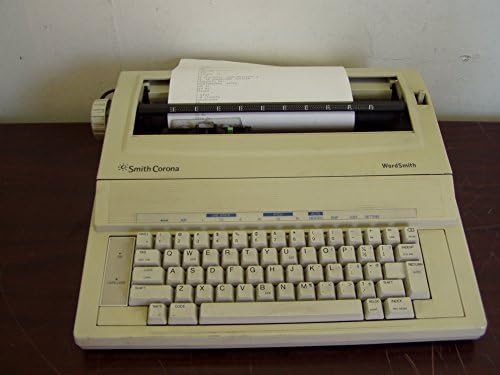 Smith Corona Ka11 Wordsmith de máquina de escrever eletrônico 100 testados com acordes de impressão e energia