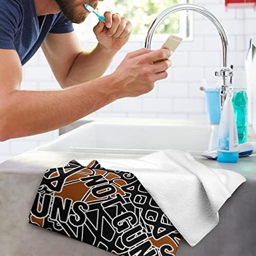 Armas não armas Face toalha Toalhas premium pano de lavagem de pano para spa de hotel e banheiro