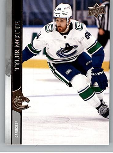 2020-21 Upper Deck Extended Series #636 Tyler Motte Vancouver Canucks NHL Hockey Trading Card