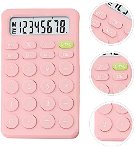 Calculadoras de nuobesty Student Função Small desktop Tool Mini Power - Estudar estudantes calculadora escolar Candy Home Pocket