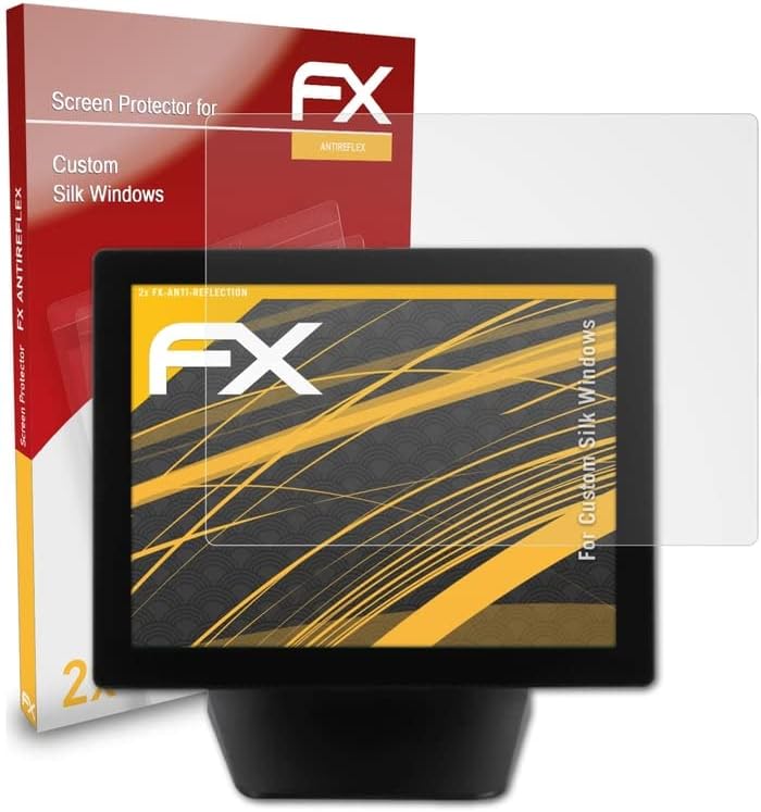Protetor de tela AtFolix compatível com filme de proteção de tela de seda personalizado, filme de protetor FX anti-reflexivo e absorvente