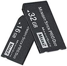 Juzhuo original 32 GB de memória stick pro duo bastão de memória para sony psp/camera cartão de memória