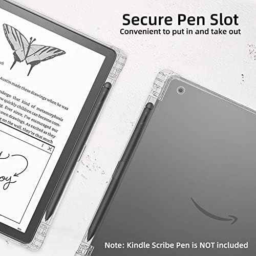 Acessórios para Kindle Scribe Bundle: 10 polegadas de estojo claro e bolsa de proteção