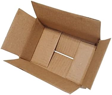 100 6x4x2 Pacote de papelão Caixas de envio movendo caixas corrugadas caixas