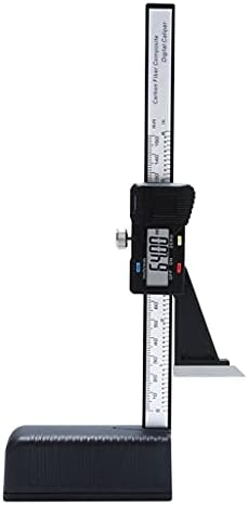BHVXW 0-150mm Medidor de altura Pinça vernier plástico com base magnética de calibre digital Altura e ferramentas de medição de profundidade