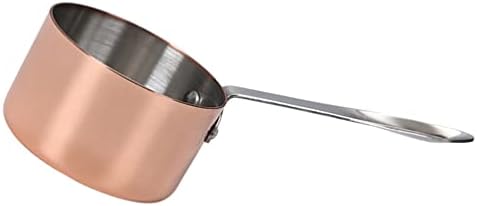 Molho upkoch Pan de aço inoxidável aço inoxidável molho de molho xícaras: leite assado xícara de panela manuse