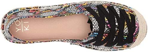 Yoki Women's Comfort Fadrille Wedge Sandal
