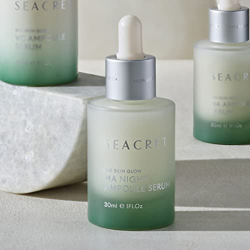 Seecret Face Serum - Bio Skin Glow Multi -ácido soro noturno para rosto, ampoule, 1 fl.oz 30ml.