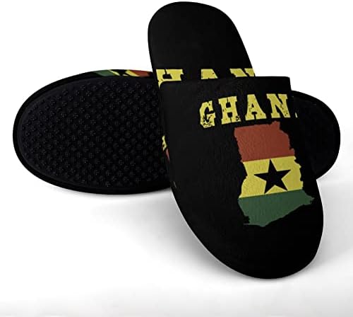 Mapa de bandeira de Gana