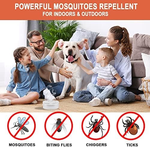 Anewnice repelente de mosquitos, repelente de mosquitos naturais repelente de mosquitos externos, repelente de mosquitos