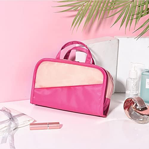 Bolsa de higiene pessoal para organizador de jóias para mulheres Organizador de maquiagem Acessórios para viagens para viagens Stand Up Makeup Bag Jewelry Sacos de viagem para mulheres Acessórias de viagens Organizador da mala de maquiagem