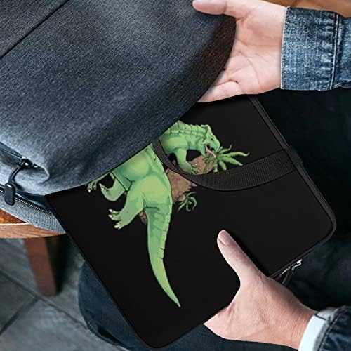 Dinosaur Tree Tree Trendy Saco de laptop à prova d'água da pasta de negócios da caixa de negócios para mulheres homens