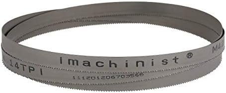 IMACINIST 93-1/2 LONG, 3/4 de largura, 0,035 de espessura, 10/14tpi e 3/4tpi Blades de serra de banda bi-metal para cortar