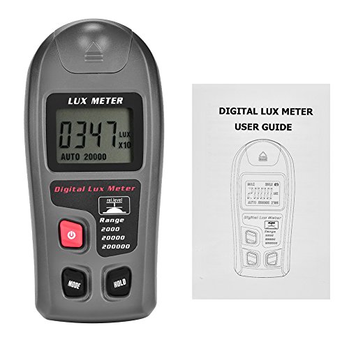 Digital LuxMeter Light Meter, Jadpes Digital Illumination Medidor Luxmeter LCD Display Light Meder Ambiental Testing Iluminômetro