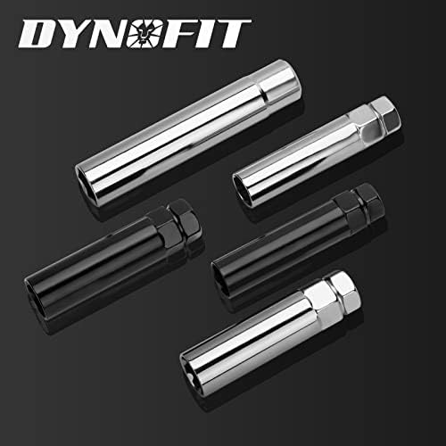 Dynofit 7 Spline Tuner Nuts Chave para chave inglesa com 13/16 e 7/8 Hex, Ferramenta de substituição de soquete cromado de Lgunuts