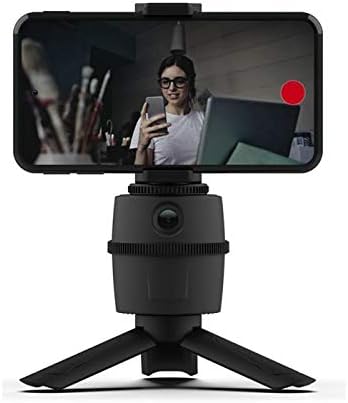 Suporte de ondas de caixa e montagem compatível com Samsung M14 - Pivottrack Selfie Stand, rastreamento facial Montagem do