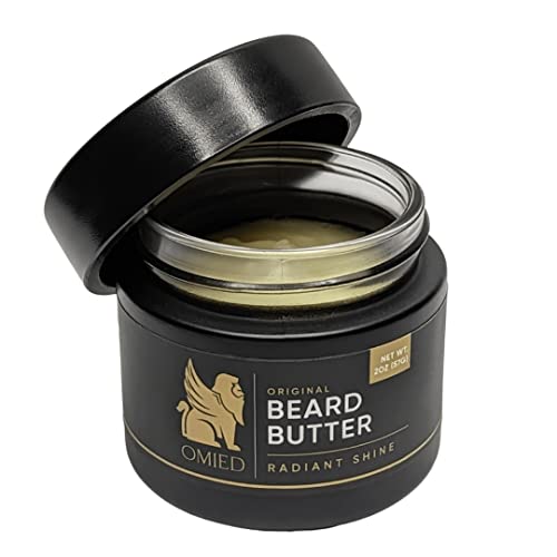 Manteiga de barba original - fórmula de condicionamento final com óleo de argan, nutrição da pele com óleo de jojoba, manteiga de