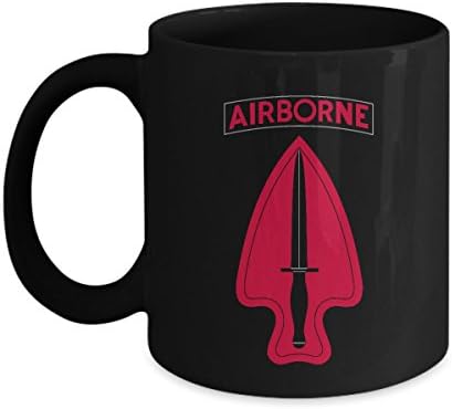 Caneca de café da Delta Force - patch de operações especiais