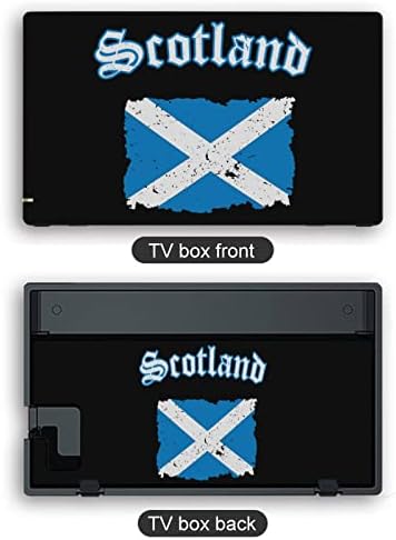 Adesivo de pele de troca de bandeira da escócia vintage Pretty Pattern Padrão Protetor de capa de pele completa STELTER