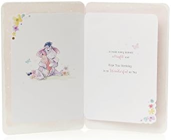 Amigo cartão de aniversário feminino - Winnie the Pooh Birthday cartão para amigo, Eeyore, amigo especial, melhor amigo, cartão -presente