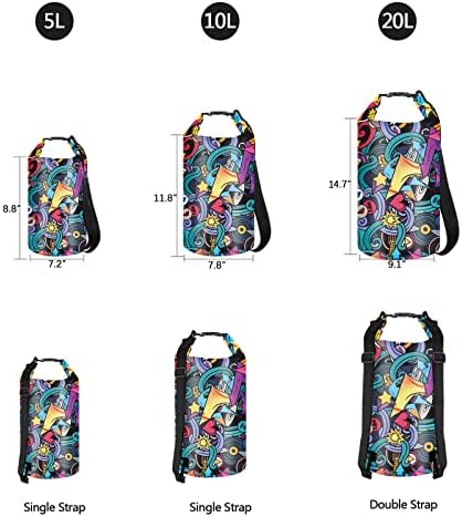 Bolsa de mochila seca e impermeável omgear bolsa de telefone 40l/30l/20l/10l/5l saco seco flutuante para passeios de barco ao ar livre de caiaques ao ar livre