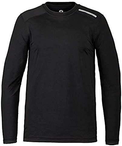 Bloquv Men's UPF 50+ Proteção solar de manga longa Tee de jato ativo