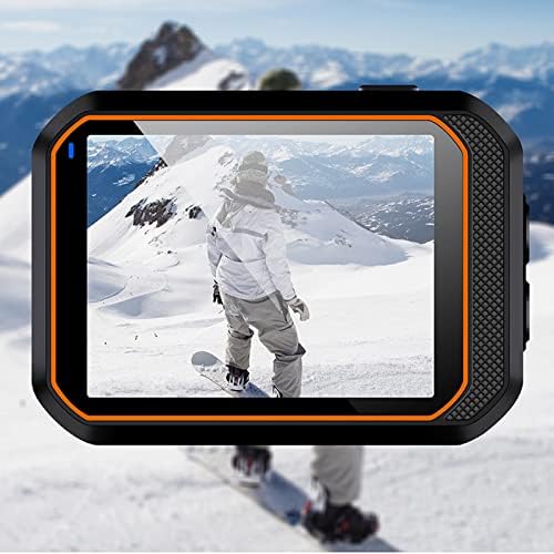 Câmera 4K de câmera Wi-Fi Digital IP68 IP68 Digital Wi-Fi para fotografia Câmera de resolução de imagem digital de 24MP para mergulho viajante, tanto à prova de gota, à prova de poeira quanto à prova de choques, suporta surf