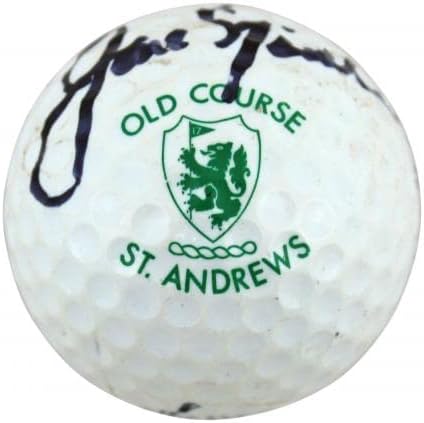 Jack Nicklaus assinou o St. Andrews Old Course Logo Golf Ball JSA BB15064 - Bolas de golfe autografadas