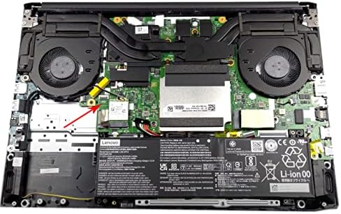 Jutoshur 2.5inch HDD SSD Conector de cabo de disco rígido compatível com Lenovo Idepad Gaming 3-15ach6,3-15ihu6