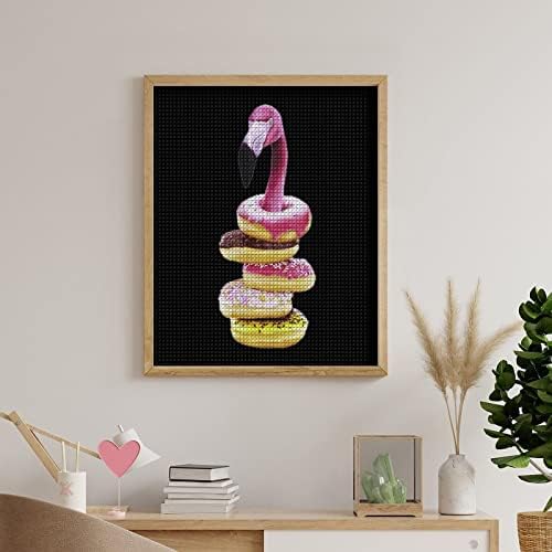 Donuts flamingo decorativo kits de pintura de diamante