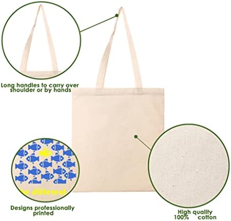 ZOZ Cute Telvas Grocery Bags reutilizáveis