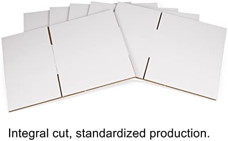 Caixas de envio brancas do Sunlph 10x7x5 polegadas pequenas caixas de papelão corrugadas, 25 pacote