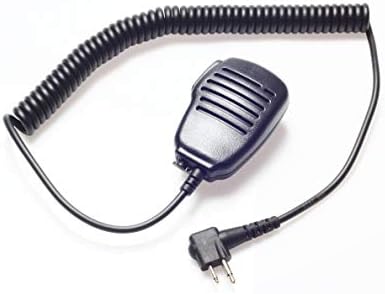 Microfone de alto -falante leve WireNest para rádios Motorola de 2 pinos