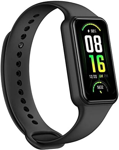 Amazfit Band 7 Fitness & Health Tracker For Mull Men, Bateria de 18 dias, Black & Bip 3 Pro Smart Watch for Android iPhone, 4 sistemas