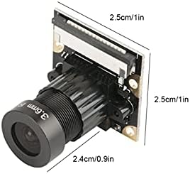 SoCobeta Ribbon Cameras Board, 2592x1944 Resolução Ov5647 Módulo de câmera de chip com cabo flexível de 15 cm para Raspberry Pi B