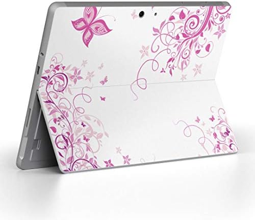 capa de decalque igsticker para o Microsoft Surface Go/Go 2 Ultra Thin Protective Body Skins 009996 Farinha Butterfly Pink