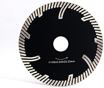 20 peças 125mm Turbo Diamond Circular Saw Blade Granite Disco de corte rápido
