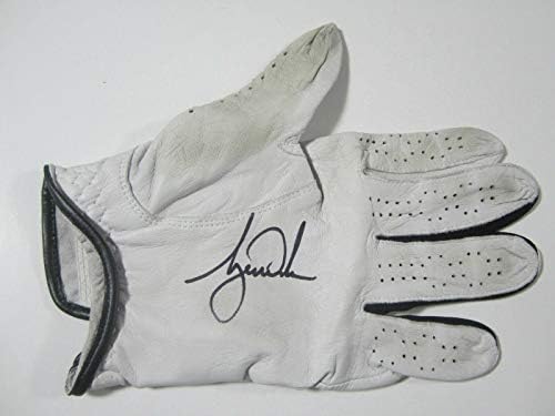 Tiger Woods Upper Deck Upper assinado Autografado Game usado Nike Golf Glove * RARO * - Luvas de golfe autografadas