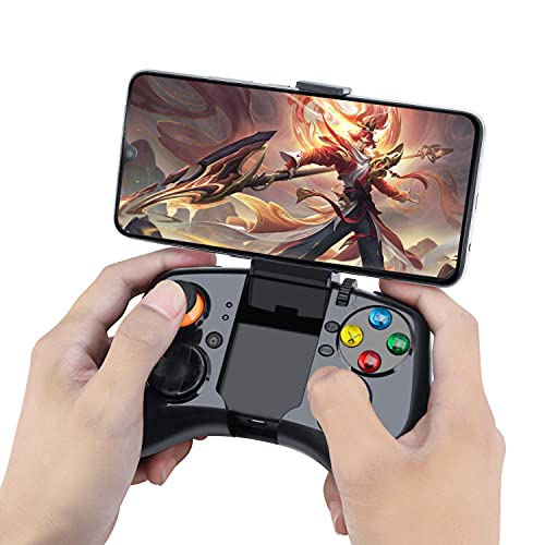 Controlador de jogos para celular, controlador de jogo sem fio dobe, multiplicar funções sem fio gamepad com suporte