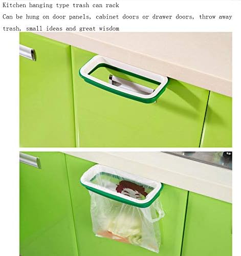 Yuanp lixo pode pendurar cesto de lixo, suporte de lixo por porta
