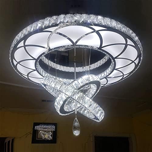 W32 '' Chanderliers chorosos para a sala de estar lustres grandes lustres de quarto de lustres de cristal modernos