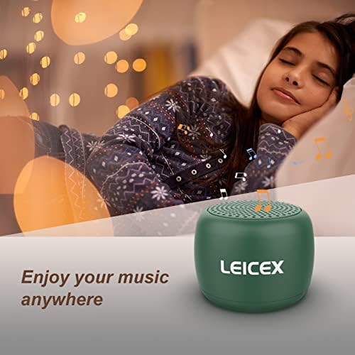 Leicex mini -alto -falante Bluetooth sem fio, suporte de alto -falante pequeno tws som estéreo.