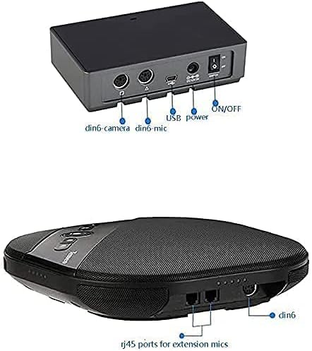 Sistema de videoconferência de tenveo com câmera de conferência de zoom óptico 3x, microfone Bluetooth, webcam HD Full HD