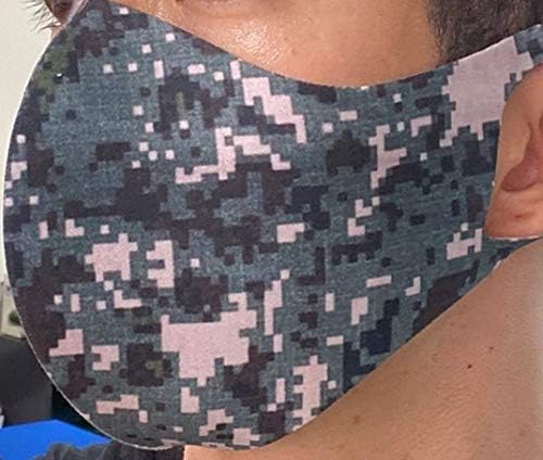 Design de camuflagem de micro-blindas Máscara facial: Proteção que você pode usar o dia todo